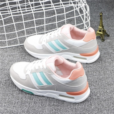 Γυναικέια μοντέλα αναπνεύσιμα παπούτσια για τρέξιμο σε ενδιαφέροντα χρώματα