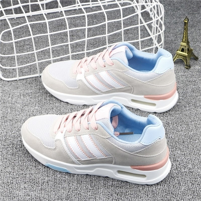 Γυναικέια μοντέλα αναπνεύσιμα παπούτσια για τρέξιμο σε ενδιαφέροντα χρώματα