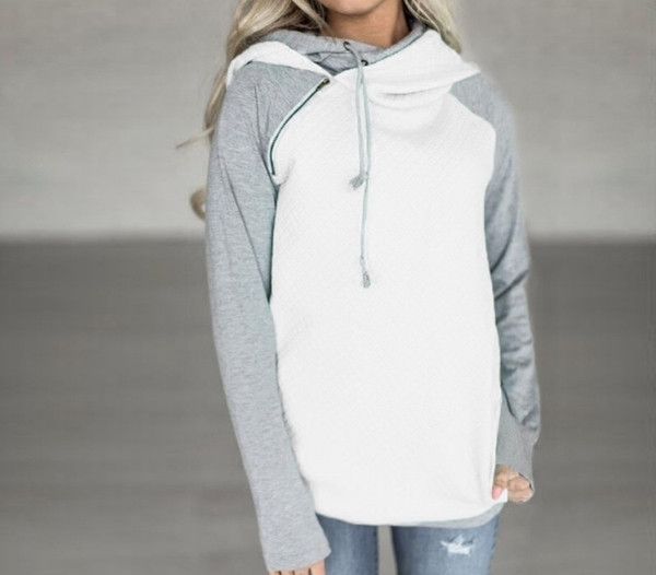 Πρακτικό και πολύ άνετό γυναικείο φούτερ  με κουκούλα, 4 μοντέλα