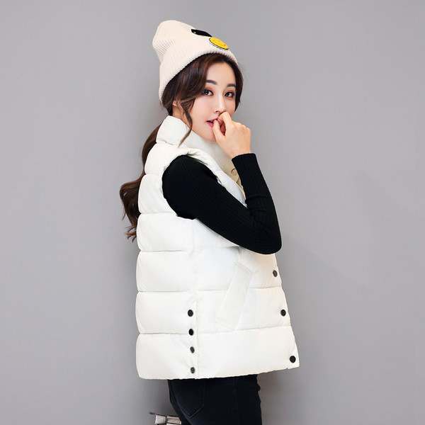 Καθημερινό αθλητικό γυναικείο γυλέκο με O-κολάρο 