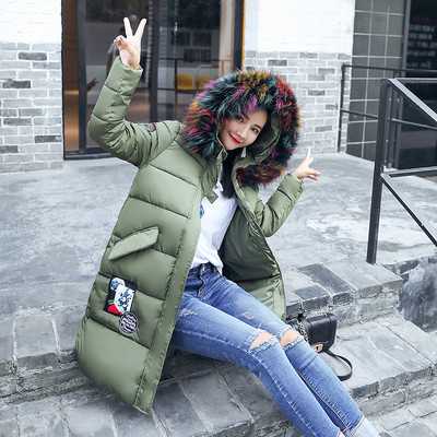 Γυναικείο μπουφάν με χνουδωτή κουκούλα και σε πολλά διαφορετικά χρώματα