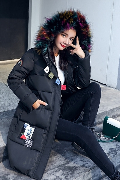 Γυναικείο μπουφάν με χνουδωτή κουκούλα και σε πολλά διαφορετικά χρώματα