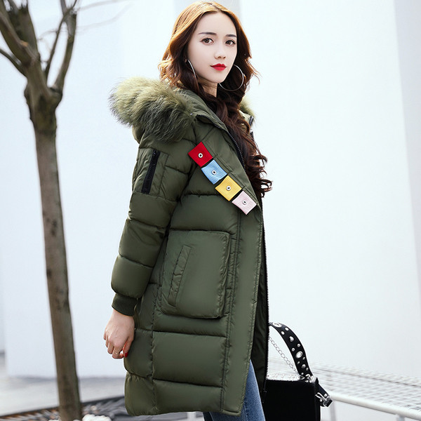 Γυναικείο μπουφάν με χνουδωτή κουκούλα και σε πολλά διαφορετικά χρώματα