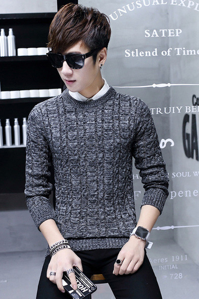 Λεπτό πουλόβερ για άνδρες σε 3 χρώματα