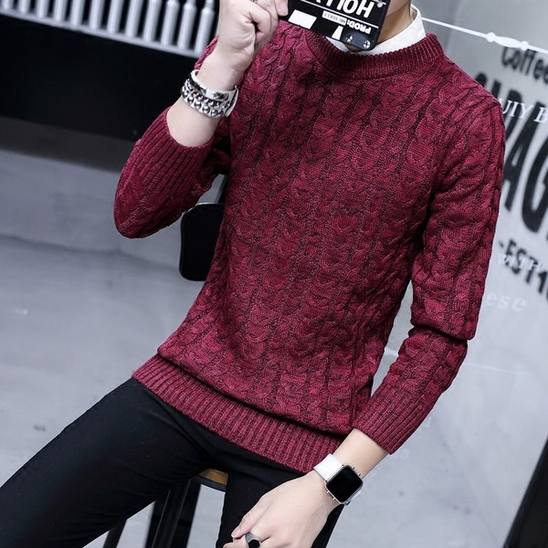 Λεπτό πουλόβερ για άνδρες σε 3 χρώματα