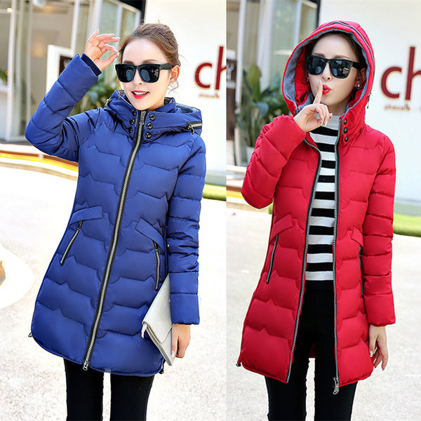 Γυναικείο μπουφάν με κουκούλα σε διάφορα χρώματα