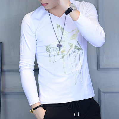 Μοντέρνα ανδρική μπλούζα με μακρύ μανίκι  για το φθινόπωρο - διαφορετικά μοντέλα