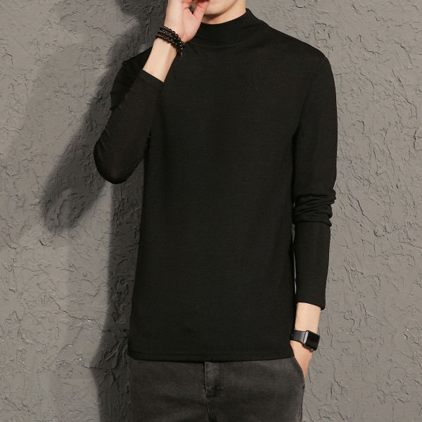 Κομψήανδρική μπλούζα  με  μακριά μανίκια, 5 χρωμάτων