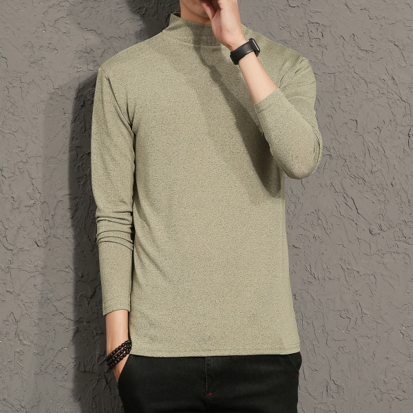 Κομψήανδρική μπλούζα  με  μακριά μανίκια, 5 χρωμάτων