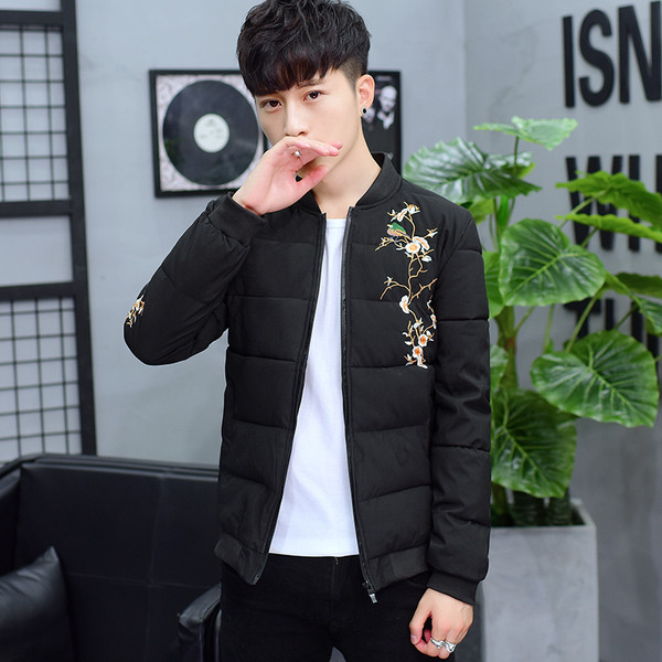 Ανδρικόμπουφλάν - μπέιζ-μπώλ και πολύχρωμα κεντήματα, 4 χρώματα