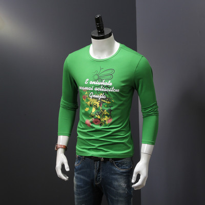 Μεγάλη ανδρική  μπλούζα με floral μοτίβα και επιγραφή