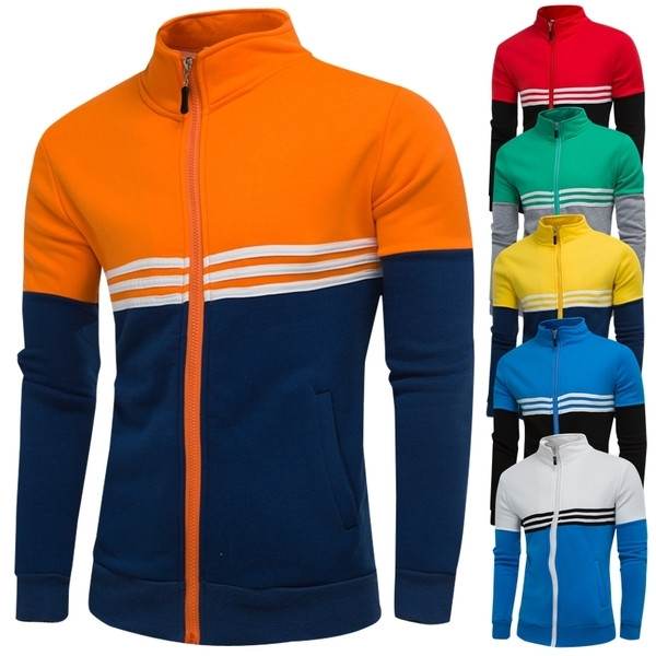 Много удобен мъжки спортен суичер с удобен за закопчаване цип