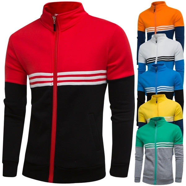 Много удобен мъжки спортен суичер с удобен за закопчаване цип