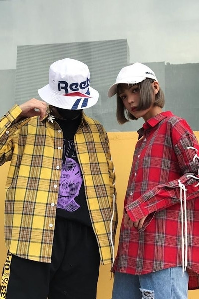 Καθημερινό μακρύ γυναικείο πουκάμισο  με κορδόνια στα μανίκια