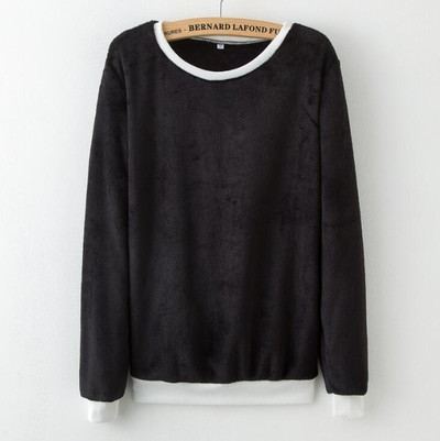 Καθημερινά πολύ μαλακά γυναικεία πουλόβερ με κολάρο σε σχήμα O, πολλά σχέδια