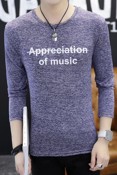 Μοντέρνο casual ανδρικό T-shirt - 2 μοντέλα σε διαφορετικά χρώματα