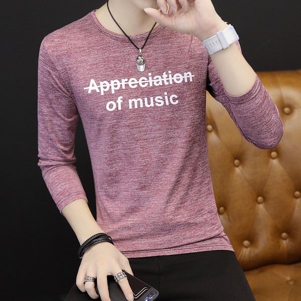 Μοντέρνο casual ανδρικό T-shirt - 2 μοντέλα σε διαφορετικά χρώματα