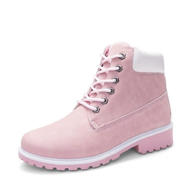 Casual  γυναικείες μπότες  με αντιολισθητικές σόλες σε στυλ ρετρό, πολλά χρώματα