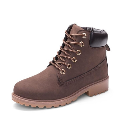 Casual  γυναικείες μπότες  με αντιολισθητικές σόλες σε στυλ ρετρό, πολλά χρώματα