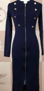 Κομψό  γυναικείο  φόρεμα με κοντό μανίκι 3/4, λαμπερά μαργαριτάρια και μακρύ σχέδιο - 6 μοντέλα