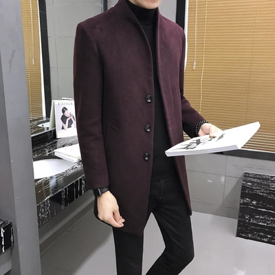 Ανδρικό κομψό παλτό σε 5 διαφορετικά χρώματα