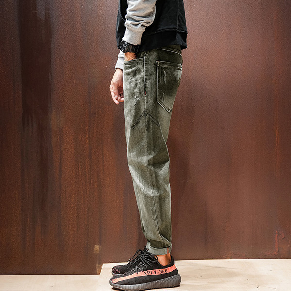 Άνετα ανδρικά τζιν κατάλληλες για  την καθημερινή ζωή, 2 μοντέλα