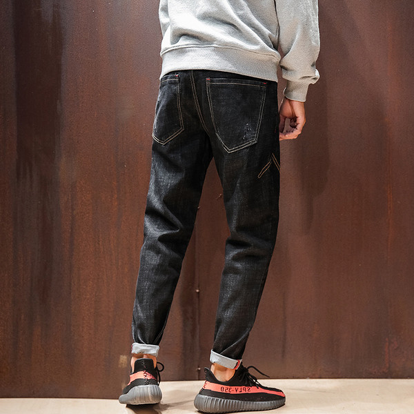 Άνετα ανδρικά τζιν κατάλληλες για  την καθημερινή ζωή, 2 μοντέλα