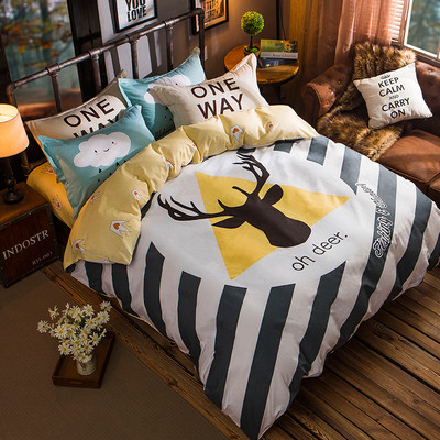 Спално бельо с анимационни изображения в два размера и различни разцветки