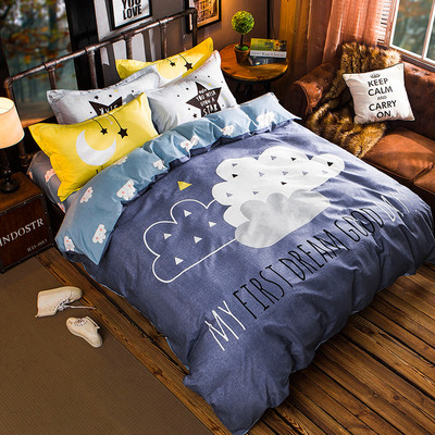 Спално бельо с анимационни изображения в два размера и различни разцветки