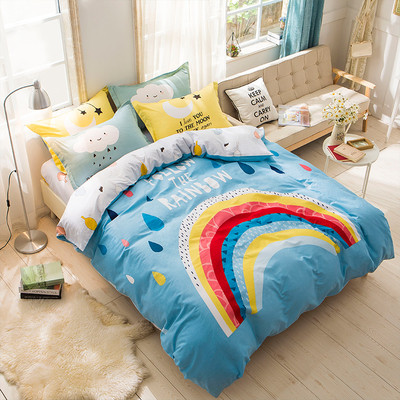 Спално бельо с анимационни изображения в два размера и различни разцветки