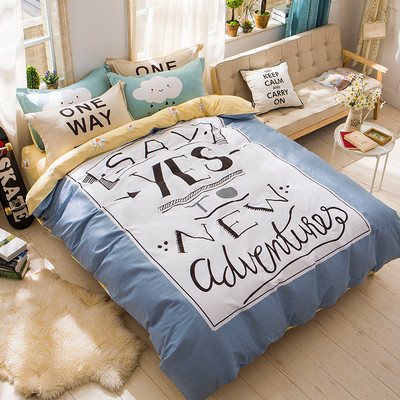 Спално бельо с анимационни изображения в два размера и различни разцветки