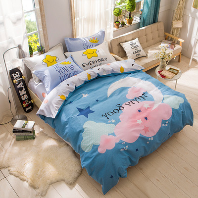 Спално бельо с анимационни изображения в два размера и различни разцветки