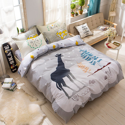 Спално бельо с анимационни изображения в два размера и различни разцветки