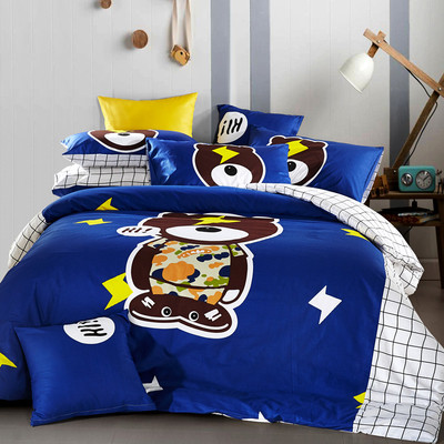 Анимационен спален комплект в четири размера и голям избор от цветове