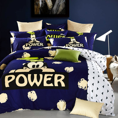 Анимационен спален комплект в четири размера и голям избор от цветове