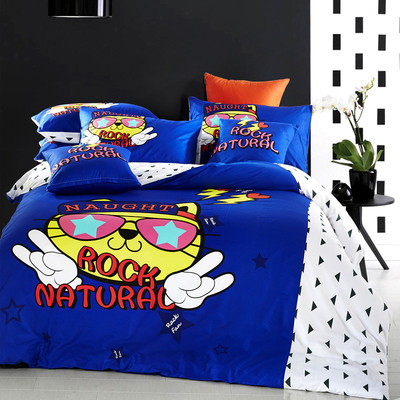 Анимационен спален комплект в четири размера и голям избор от цветове