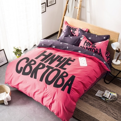 Сладко спално бельо с анимационни изображения в много цветове