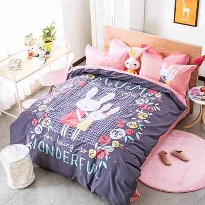 Сладко спално бельо с анимационни изображения в много цветове