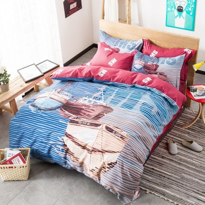 Сладко спално бельо с анимационни изображения в много цветове