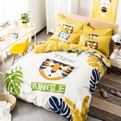 Сладко спално бельо с анимационни изображения в много цветове