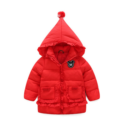 Зимно детско яке за момичета в няколко цвята