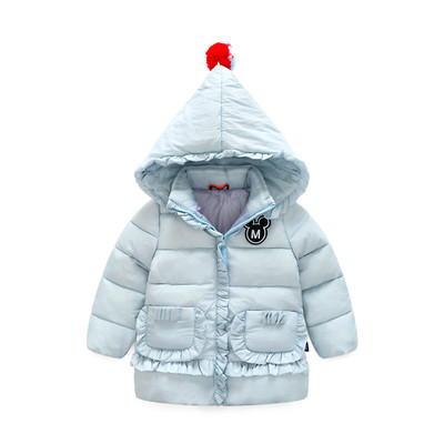 Зимно детско яке за момичета в няколко цвята