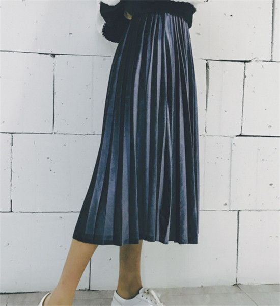 Ежедневна дамска плисирана пола , 4 модела