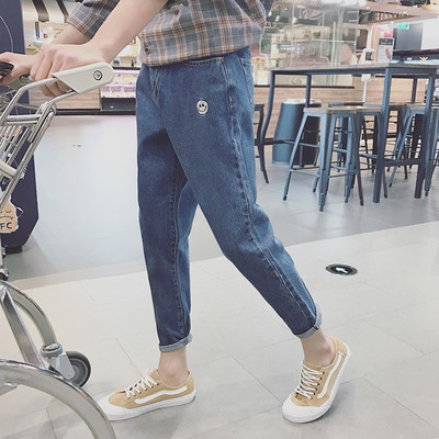 Ανδρικά τζιν λεπτού τύπου σε τρία χρώματα