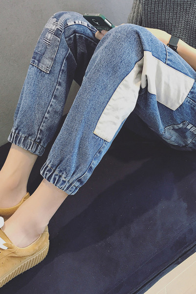 Ανδρικά τζιν σε δύο χρώματα