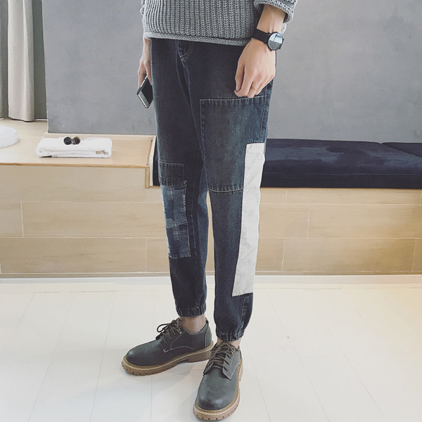 Ανδρικά τζιν σε δύο χρώματα
