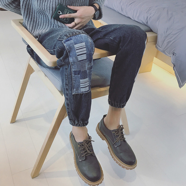 Ανδρικά τζιν σε δύο χρώματα