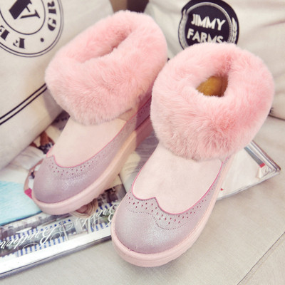 Удобни и топло дамски зимни боти , 3 цвята