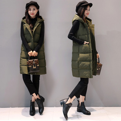 Καθημερινό γυναικείο χειμωνιάτικο γιλέκο με πρακτική κουκούλα, 3 χρώματα