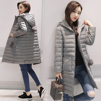 Καθημερινό μακρύ γυναικείο μπουφάν με πρακτική κουκούλα - 4 χρώματα